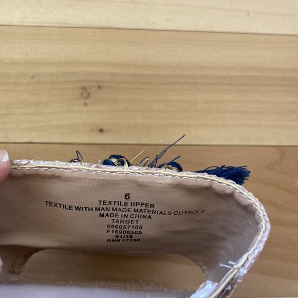 A New Day x Target “Ayana” raffia tassel sandals - Picture 4 of 5